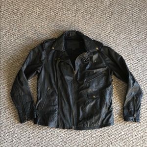 Zanerobe Leather (Genuine) Motor Jacket